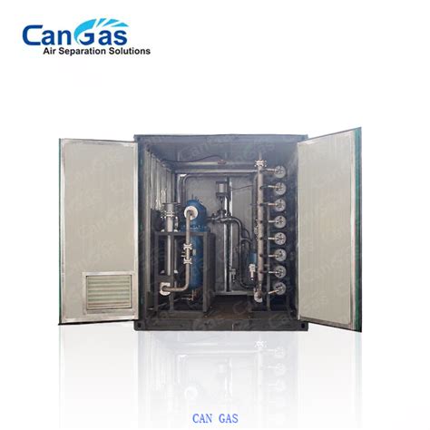 China Nitrogen Membrane Generator For Pipeline Nitrogen Purging