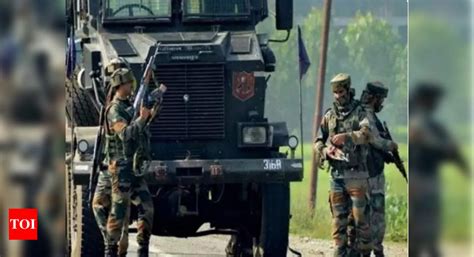 Poonch Army J K Police Launch Search Operation Along LoC In Poonch