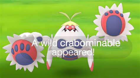 Got new crabominable in pokemon go. - YouTube