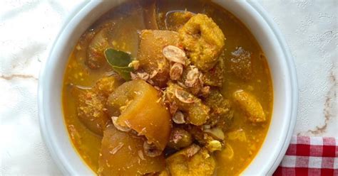 Resep Gulai Kikil Tunjang Khas Minang Oleh Rini Dwi Astuti Cookpad