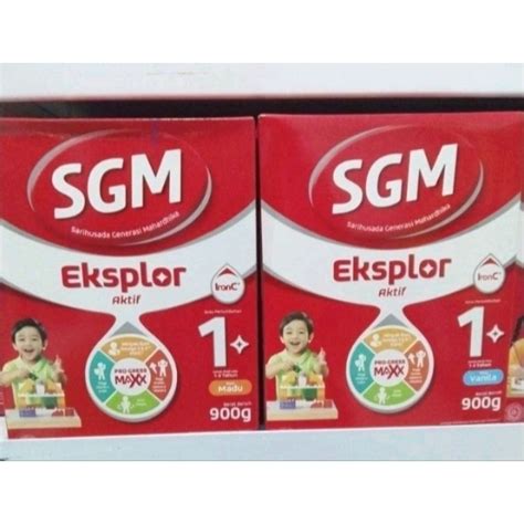 Jual SGM Eksplor 1 Madu Dan Vanila Susu Pertumbuhan Bubuk 900 Gram