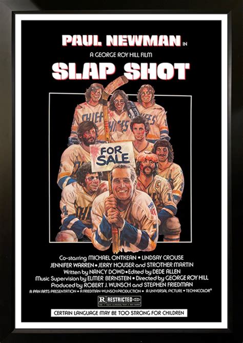 Slap Shot Movie Poster - Peters Billiards