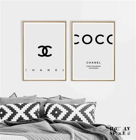 Coco Chanel Prints Coco Chanel Posters Coco Chanel Quote Chanel Room