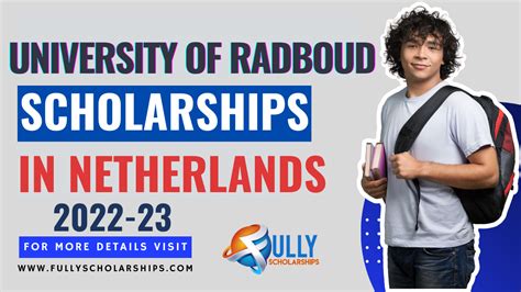 Radboud University Scholarship In Netherlands Fully Scholarships