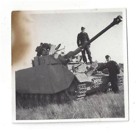 Orig Foto Deutsche Wehrmacht Technik Panzer Postimages