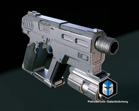 Helldivers 2 Peacemaker Pistol 3d Print Files 3d Model By