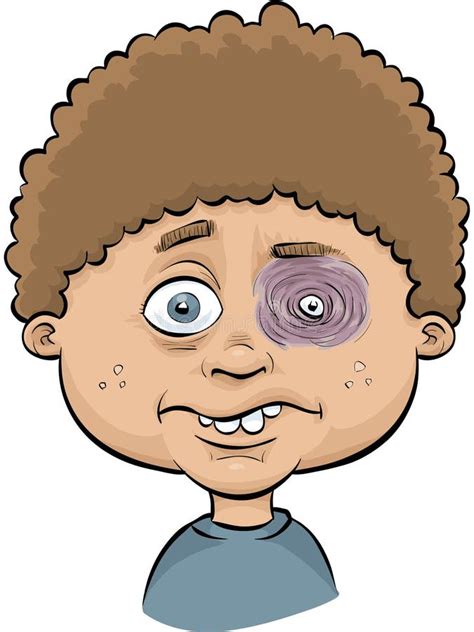 Menino Olho Roxo Ilustrações Vetores E Clipart De Stock 59