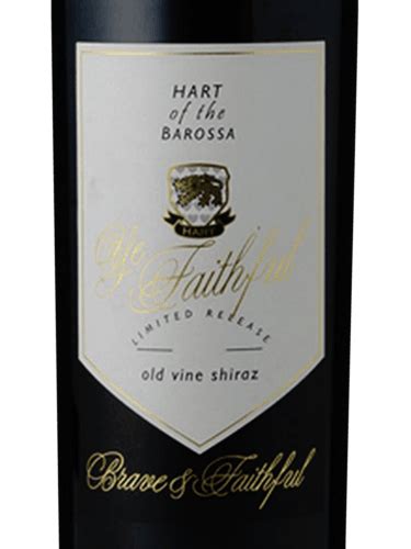 Hart Of The Barossa The Faithful Limited Release Old Vine Shiraz