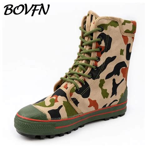 Military Canvas Casual Shoes Camouflage Wear Resisting Espadrilles