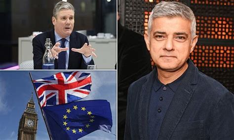 Sadiq Khan Urges Keir Starmer To Take Britain Back Into The Single