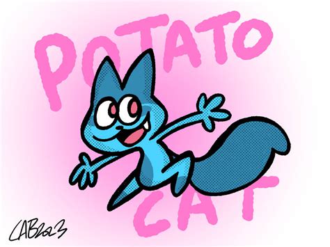 Potato Cat by bakertoons on DeviantArt