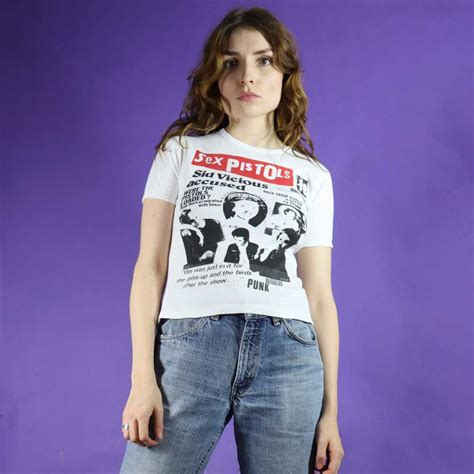 Vintage 1970s Sex Pistols Punk T Shirt Gem