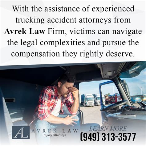 Avrek Law Firm Newport Beach Experts In Handling Truck Accident Claims