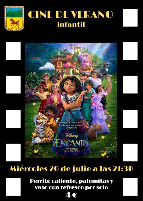 Cine De Verano De Julio Club De Campo El Tiro