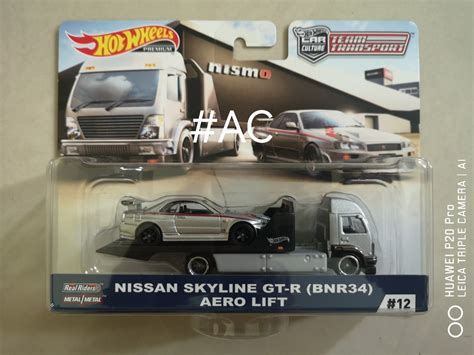 Hot Wheels Team Transport R34 Hobbies Toys Toys Games On Carousell