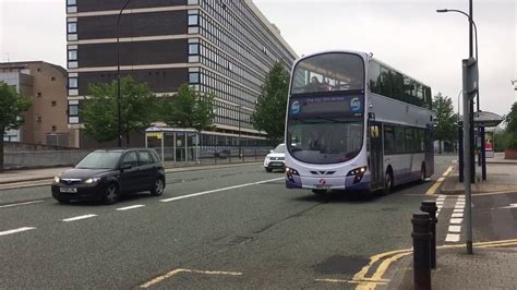 First Bus Sheffield X Leeds 36278 At City Centre On 51 Lodge Moor YouTube