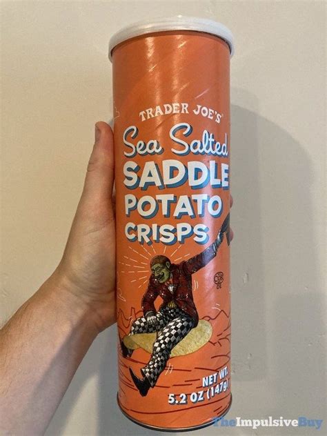 Trader Joes Sea Salted Saddle Potato Crisps Potato Crisps Trader Joes Yummy Treats