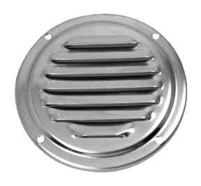 Grille d aération ronde diamètre 100 mm inox A4 AISI 316