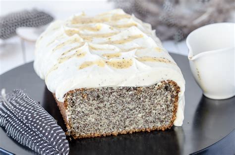 Mohnkuchen Mit Eierlik R Creme Baking Barbarine