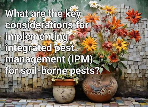 What Are The Key Considerations For Implementing Integrated Pest