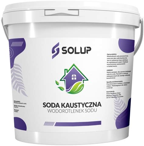 SODA KAUSTYCZNA DO RUR SYFON WODOROTLENEK SODU 5kg 14251332358 Allegro Pl