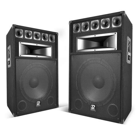 Paire D Enceinte Sono Boomtone Dj Bm Voies X Watts Max