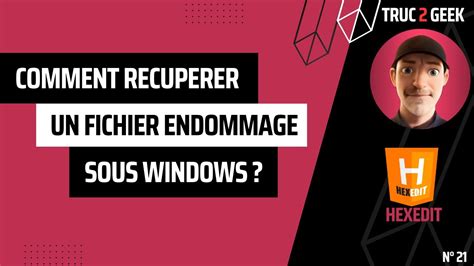 Comment réparer un fichier endommagé ou corrompu sous windows