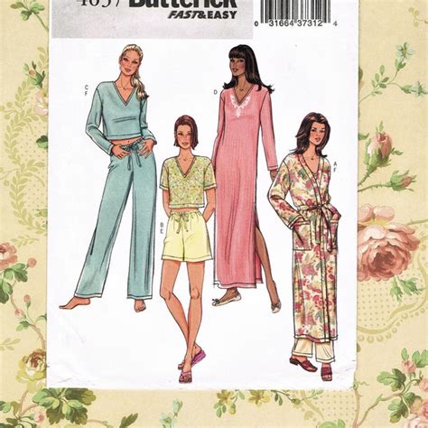 Night Gown Pattern Etsy