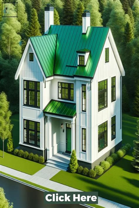 Top 16 Green Roof House Color Schemes