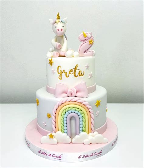 Unicorn Cake Raimbow Nel Torta Di Compleanno Unicorno Torte Di