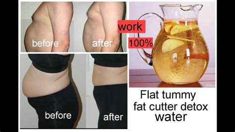 Flat Tummy Fat Cutter Detox Water Weight Loss Fast Naturally Youtube