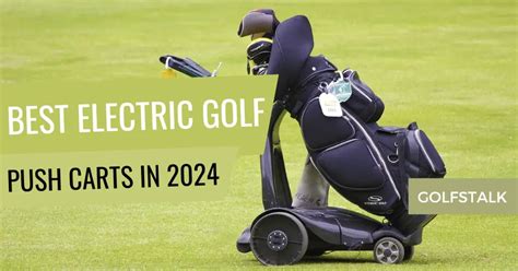 Best Electric Golf Push Carts In Golfstalk