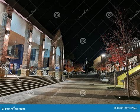 Night View Knox Grammar School Sydney Australia Editorial