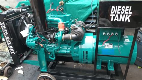 Generator Tata 407 Turbo 40 Kva Open Dg Set Mp Indore India