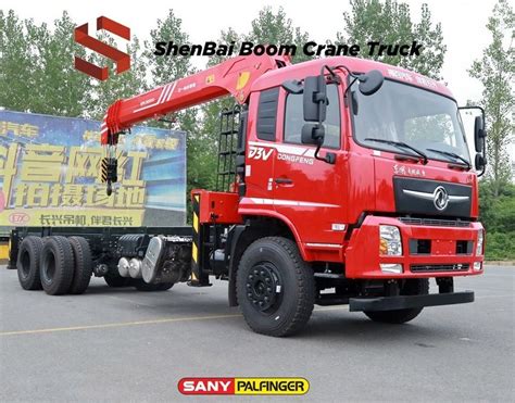 Palfinger Ton Hydraulic Telescopic Boom Crane With Truck X Cargo