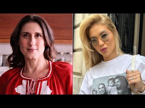 Paola Carosella Se Pronuncia Ap S Fala Pol Mica Sobre Virginia Fonseca