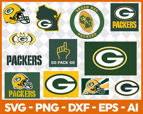 Green Bay Packers Nfl American Football Svg Digital Download