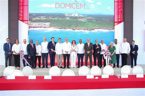 Abinader Encabeza Inauguraci N Segunda L Nea Producci N De Domicem