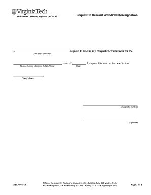 Fillable Online Registrar Vt Office Of The University Registrar MC