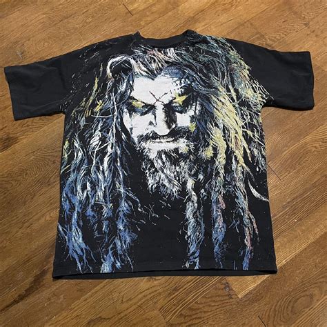 Rob Zombie Shirt Large Hevens Basement Reprint Depop