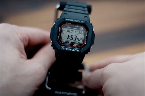 Casio G-Shock GWM5610-1 Solar Atomic Watch Review - WatchReviewBlog