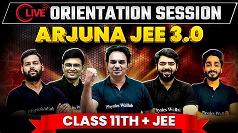 LIVE Orientation Session Arjuna JEE 3 0 2025 For Class 11th JEE