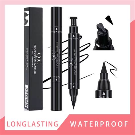 Double Headed Left And Right Liquid Eyeliner Pen Waterproof Long