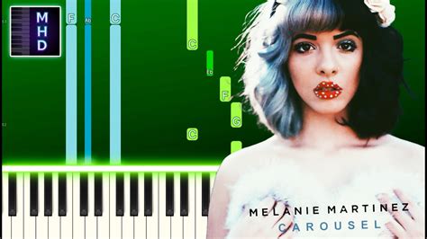 Melanie Martinez Carousel Piano Tutorial Easy Youtube