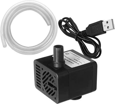 Amazon Pulaco Dc V Usb Mini Submersible Water Pump With Tubing