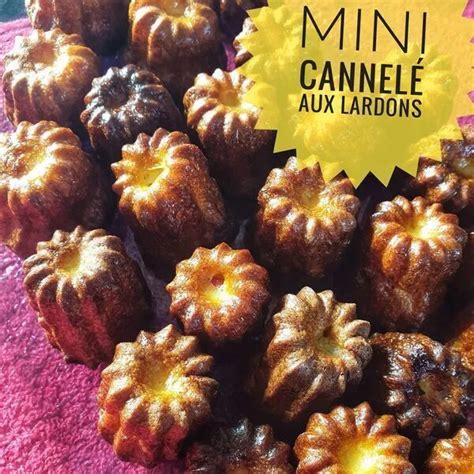 Mini cannelés aux lardons Guy Demarle