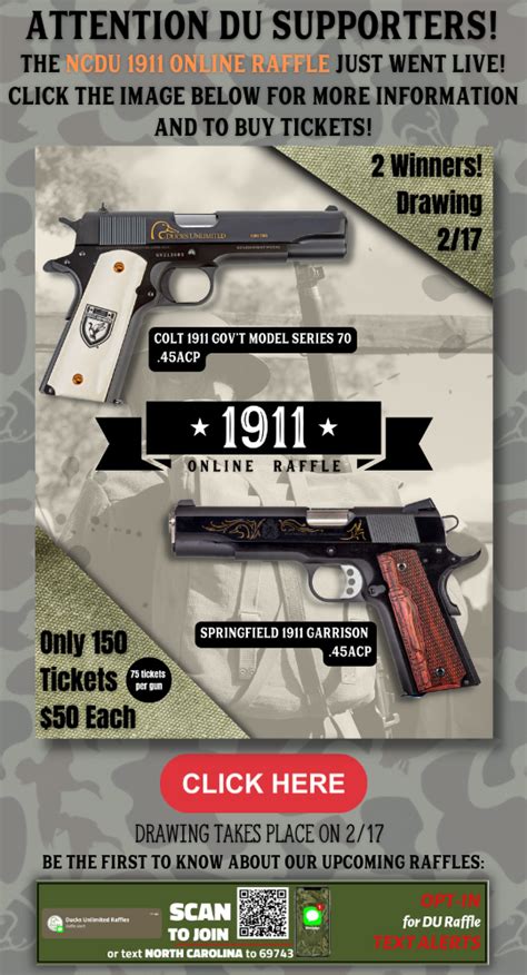 NCDU 1911 Online Raffle Mon Feb 6 2023