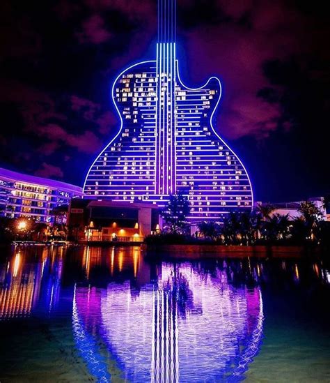 The Beautiful Hard Rock Guitar Shaped Hotel In Florida Artofit