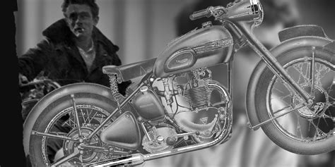 James Dean Motorcycle