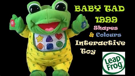 1999 Leapfrog Baby Hug And Learn Tad Leap Frog Rare Educational Soft